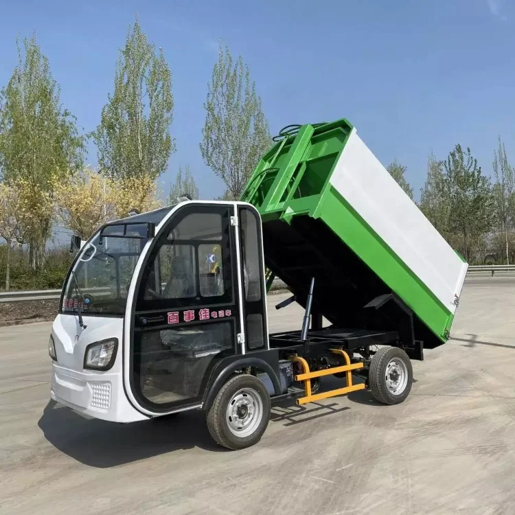 Mobility Electric Vehicle  Electric Mini Garbage Dump Electric Tricycle Cargo Truck Electric Garbage Truck for Sale