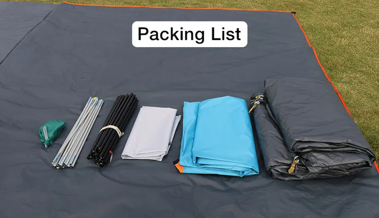 
Camping Tent for Sale Instant Zelt Outdoor / 10 / 12 Man Large Family 8 Four-season Tent >3000 Mm Two Bedrooms Extended Type 