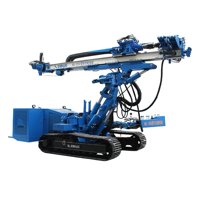 HDL-200C Non-blasting excavation equipped with automatic cable Capstan Personalized tunnel drill Small Tunnel Boring rig machine