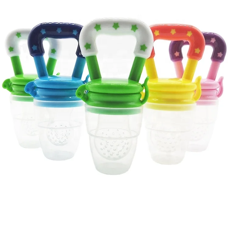 
Silicone baby fresh food nipple fruit feeder pacifier for fruit 