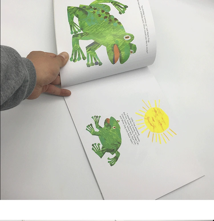 Eric carle children book HELLO, RED FOX for children initiation