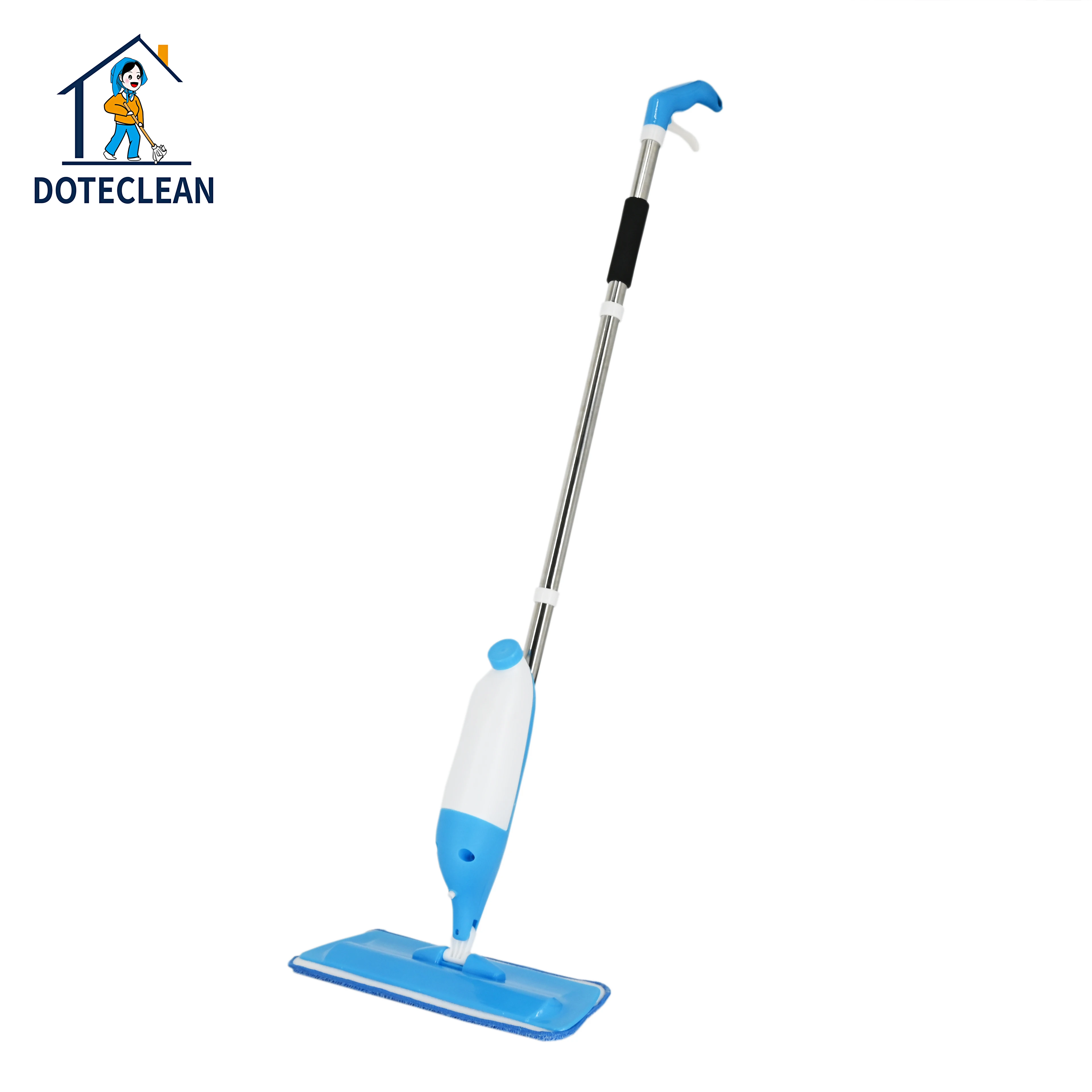 2024 new lazy cleaning wet dry dual-purpose spray mop for home use hand wash free  rotatable flat spray mop