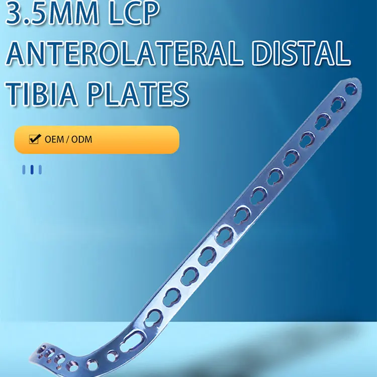 Orthopedic Clavicle Trauma Implants LCP Titanium Plate and Screw Distal Clavicle Locking Plate