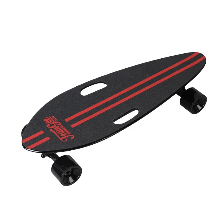 europe warehouse diy beginner mini 7ply canadian maple wood e-skateboard kit long electric kids skateboard remote control