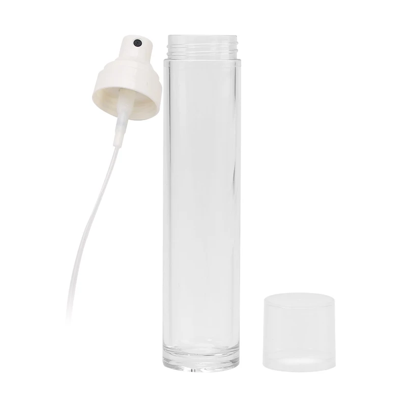 50Ml Thick PETG Facial Fine Mist Setting Spray Toner Cosmetic Rose Hydrating Face Water Perfume Bottle