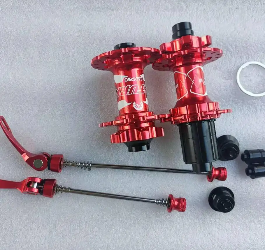 mountain bike alloy 6061 4+2 sealed bearing 6pawls 72clicks  casset 9/10/11/12sp  12mm through axle hub