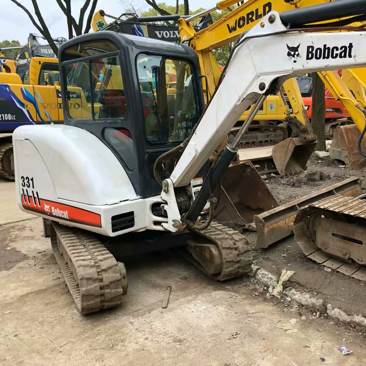 Imported machine Used original Bobcatt331 excavator at best price for sale