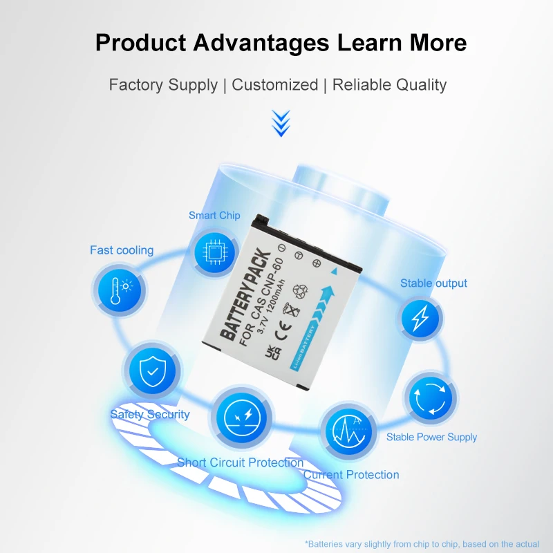 CNP-60 аккумулятор для Casio EX-S12 EX-S10 EX-Z9 цифровых камер