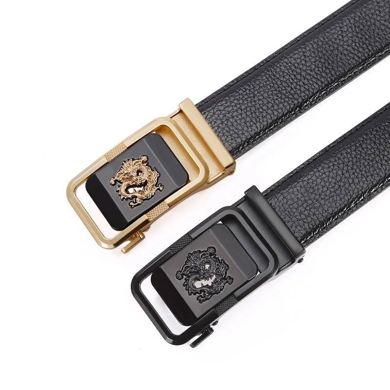 ZD269  2024 new design dragon alloy buckle 100% pure leather genuine leather man belt for jeans