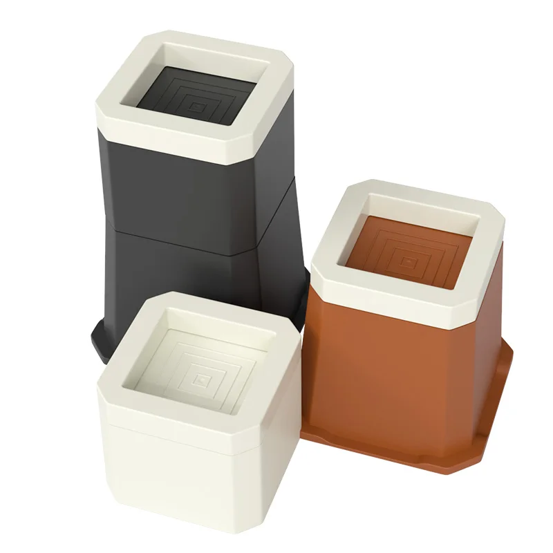 Qinfeng 2022 Plastic surface treatment Reconfigurable Adjustable Furniture feet pads Table Sofa Bed Riser