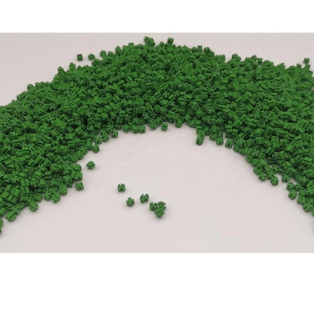 Eco-friendly TPE Rubber Granule Infills Recyclable for Soccer Grass Turf