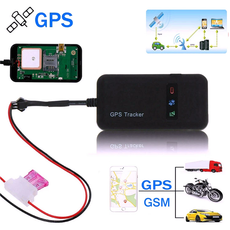 Car GPS Tracker GT02A Moto/e-bike tracking GPS Tracker Car GSM Vehicle Tracking Locator Real Time GPRS SMS Mini Tracker