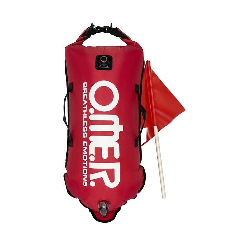 Customize Swimming Safety Float Waterproof Dry Bag Open Water Buoy