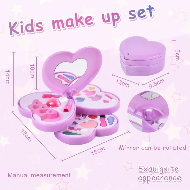 kid baby cosmetic box kit for girls makeup sets make up toys