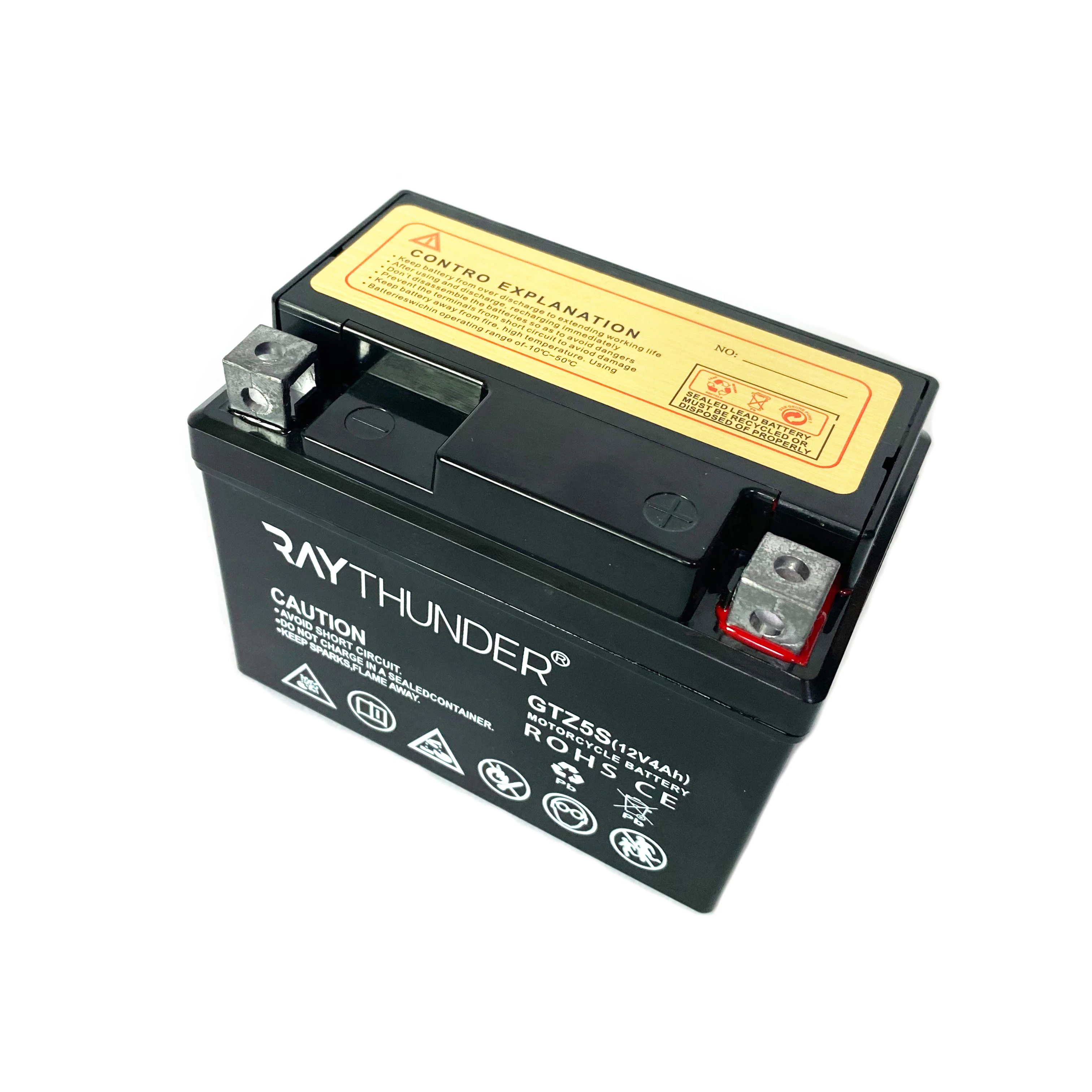 Electric Aki Motorcycle Battery Gtz5s 4ah 12v sealed Battery Good Price