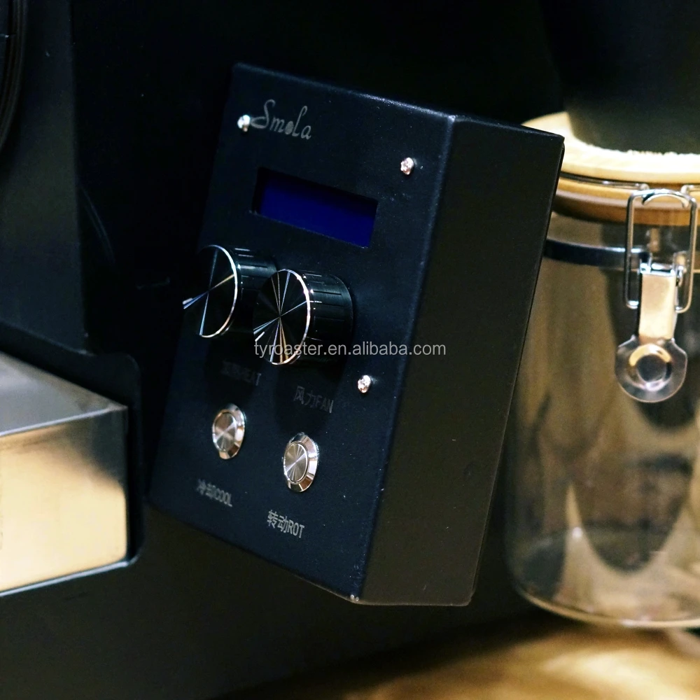 TY-TECH 600g coffee roaster TS-600 APP-controlled mini size coffee roasting machine logo customizing