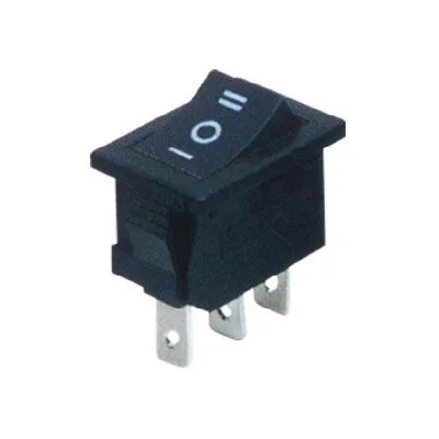 KCD1 TUV CE профессиональный производитель черный 3pin 6a ВКЛ-ВЫКЛ SPDT клавишный переключатель