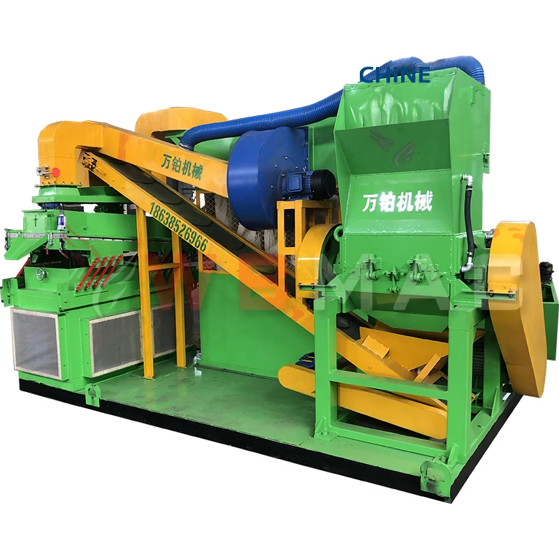 Copper Cable Granulator Motor Shredding and Copper Separation Machine Cable Recycling Machine