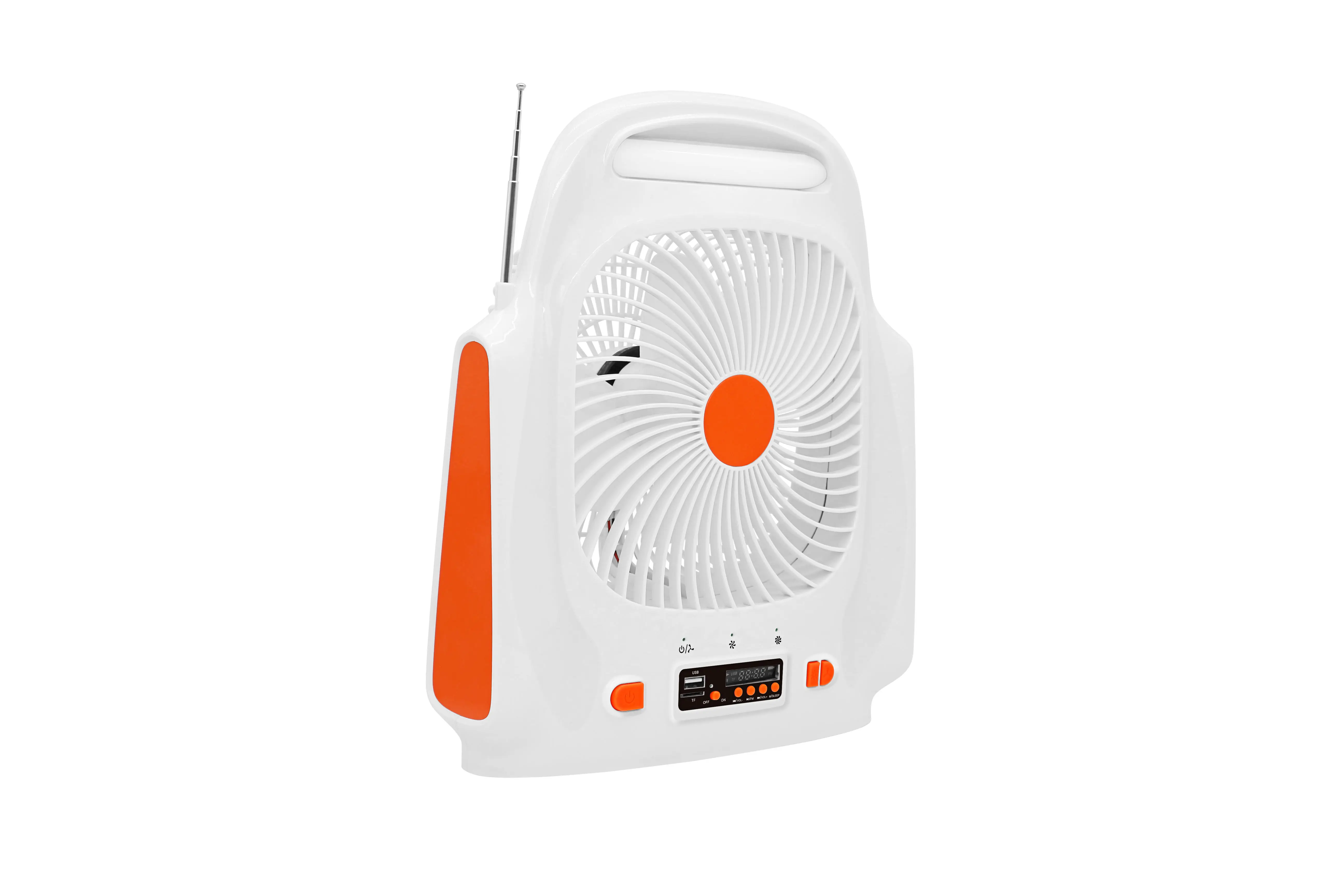 Hot Selling Solar Energy Battery Storage System Office Furniture Solar Fan With Solar Panel