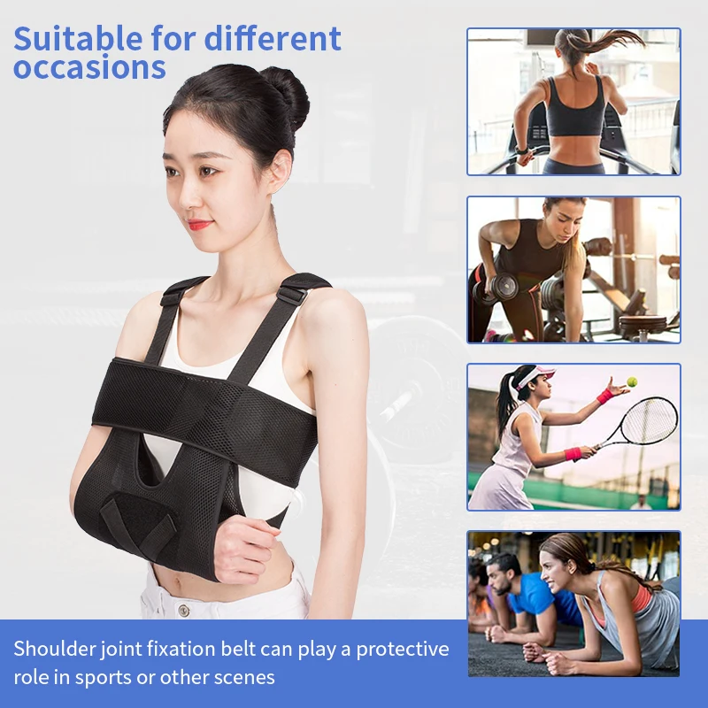 upper Arm Brace Medical Sling for Shoulder Elbow Sprain Rotator Cuff Support Brace Arm Sling for Shoulder Injury for Women men