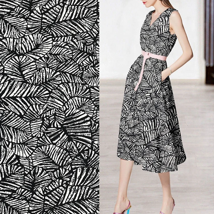 New fashion woven popin printed floral printed 100 rayon poplin fabric for women dress