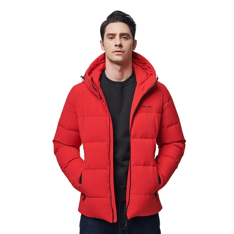 Pelliot men outdoor duck feather Quilted Puffer Down Filled Sportswear winter down coat jacket