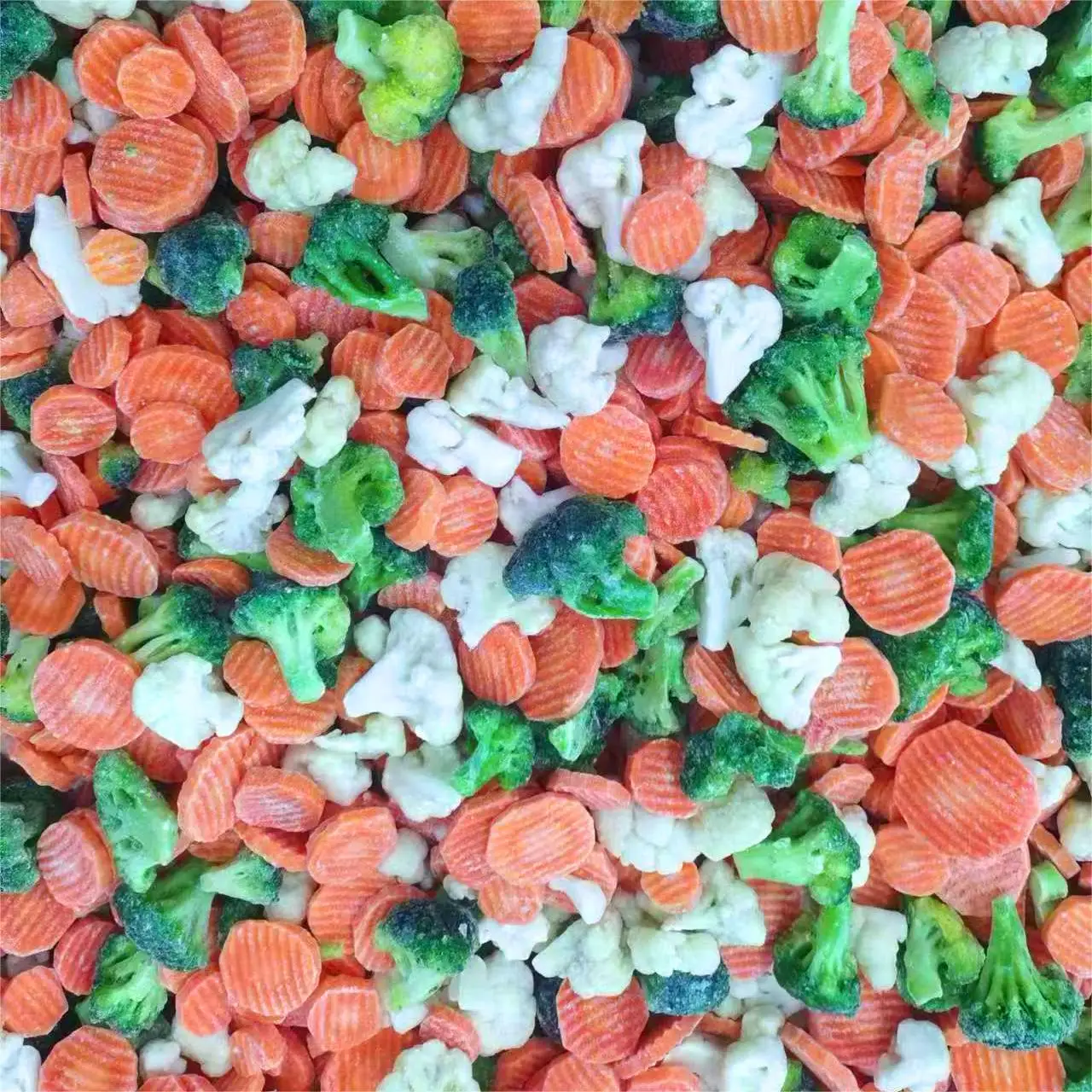 mixed vegetables broccoli white cauliflower carrot slices frozen mixed california