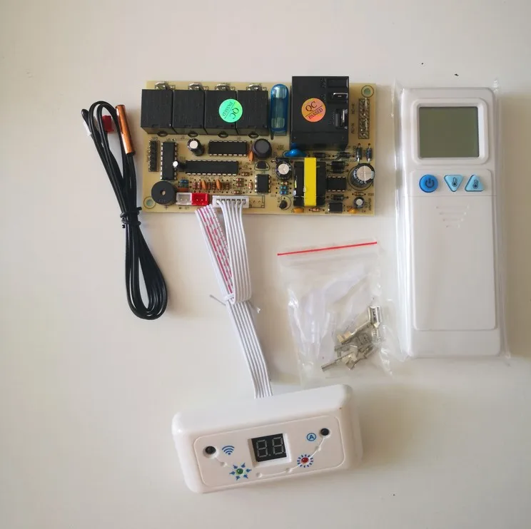 QD-U08A (SW) Universal Split AC Control System air conditioner controller system  board pcb  with small remote