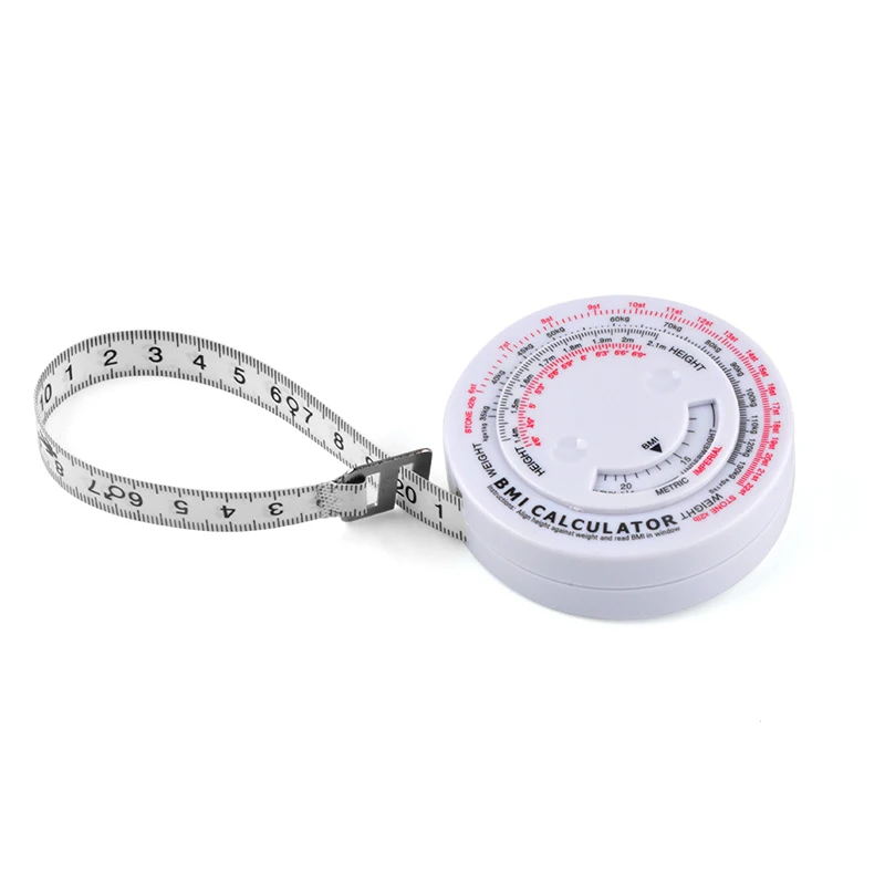 Fitness measure custom logo bmi scale medical measuring tape bmi calculator body mass index body bmi calculator