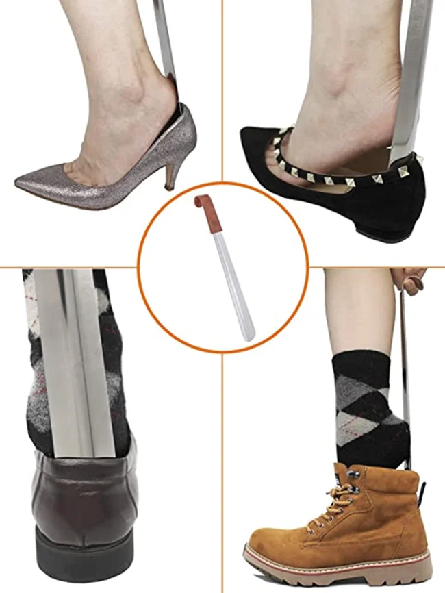 The Hands-Free Adaptive Dressing aid Shoehorn for Shoe donning