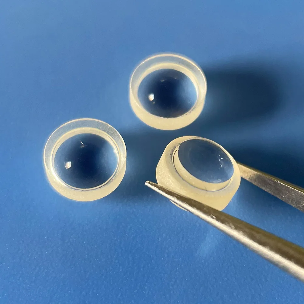 Customized diameter 6mm optical Glass Lens Magnifying Glass Lens