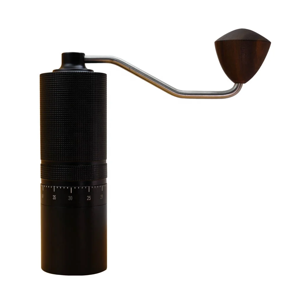 All Metal 6-Axis Stainless Steel Burr, Portable Manual Coffee Grinder