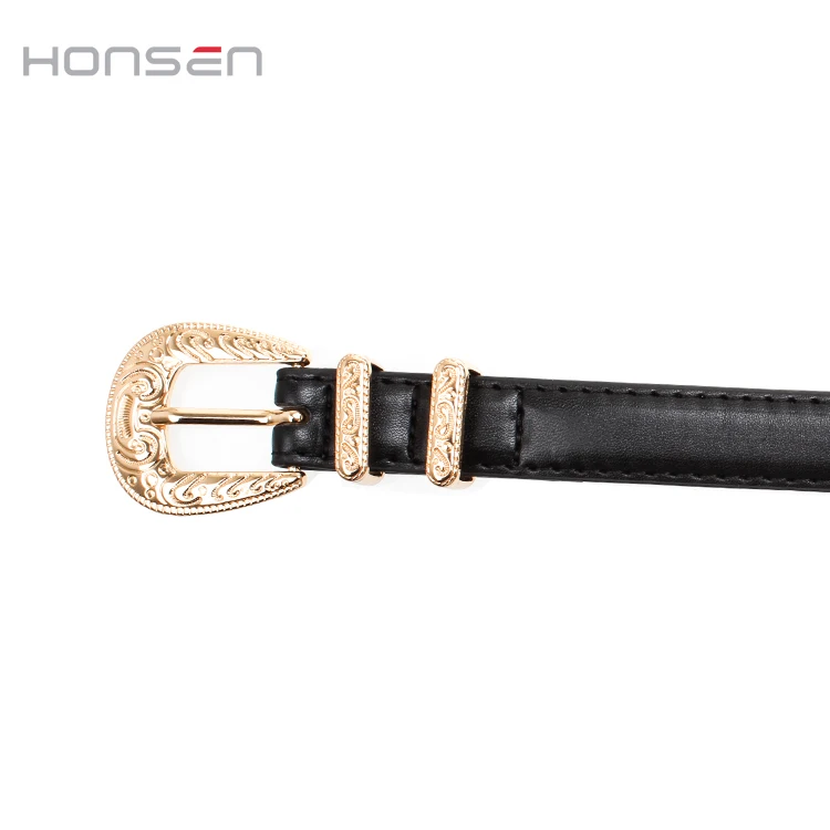 Ladies Slim Fashionable PU Leather designer Belt
