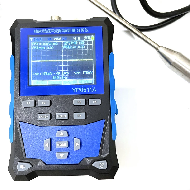 Factory Supply Ultrasound Measurement Ultrasonic Intensity And Frequency Meter