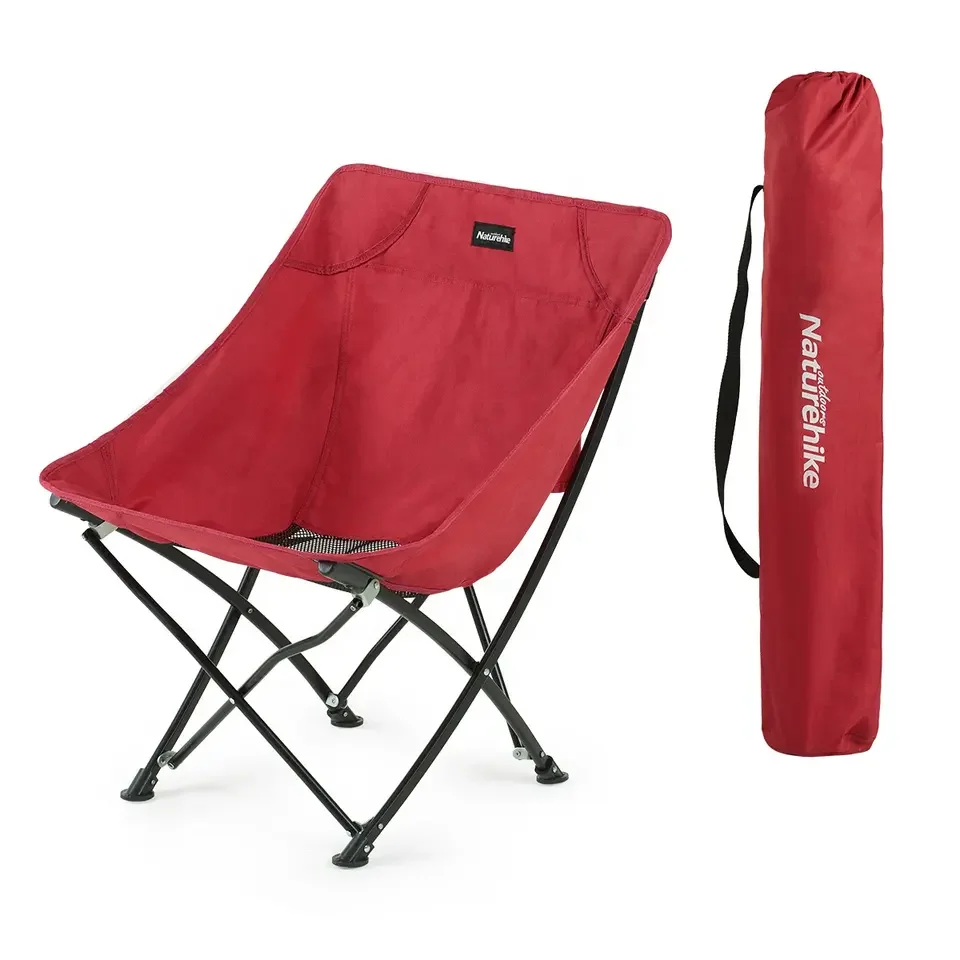 2023 New Design  Moon Chair Camping Folding Chair  Fishing Beach Camping Drawing Picnic