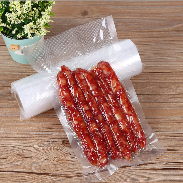 High quality embossed vacuum roll packaging machine for family food packaging storage bags