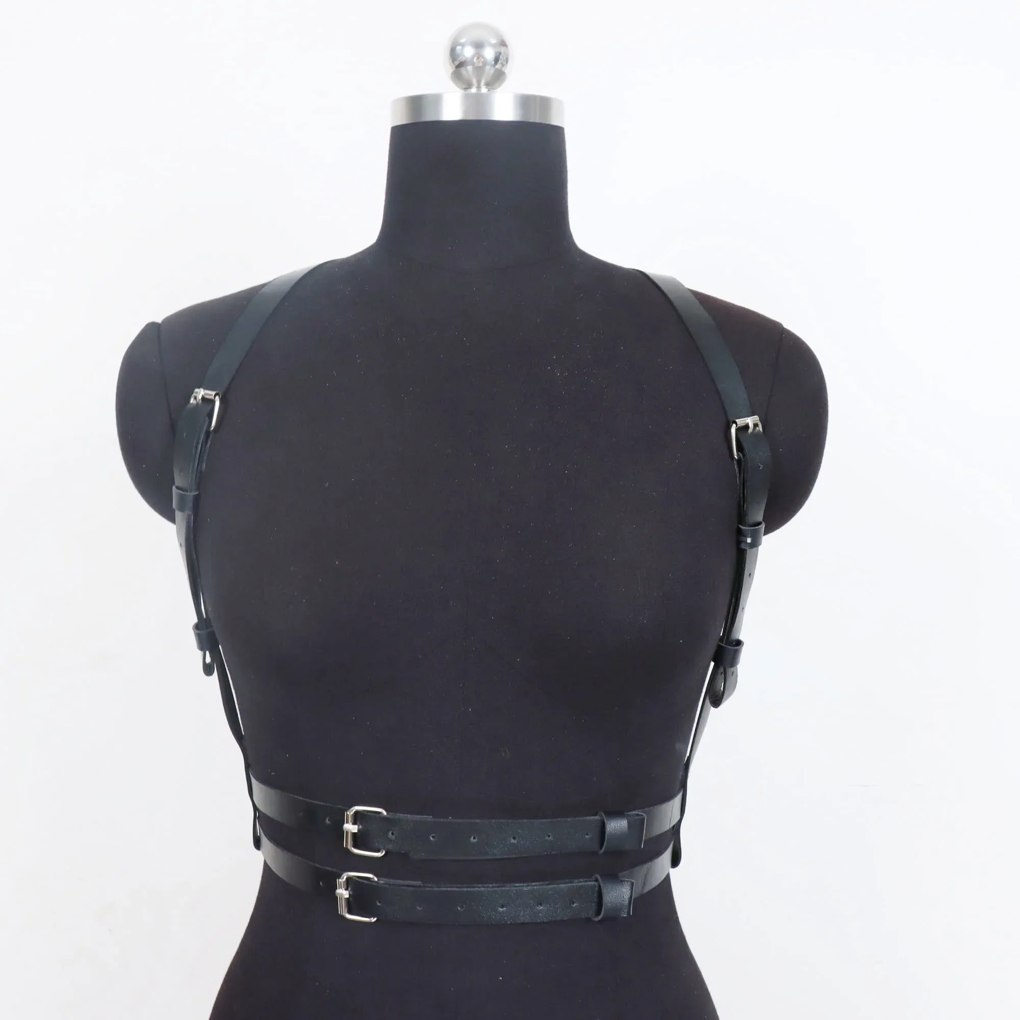 Fashion Harness Belt Body Harness Corset Leather Lingerie Suspenders for Women Gothic Fetish Clothing Harness Woman Accessories