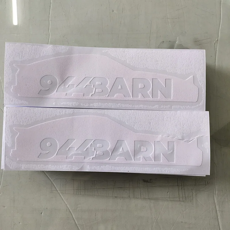 Customized Outdoor Vinyl Car Bumper Sticker, Die Cut Car Window Decal