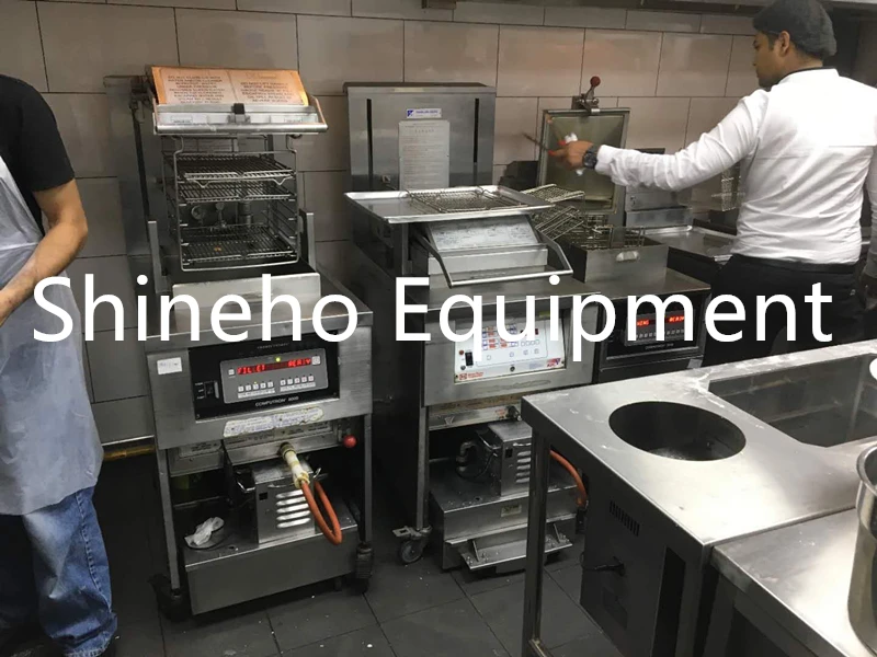  Газовая фритюрница henny penny computron 8000 для курицы машина