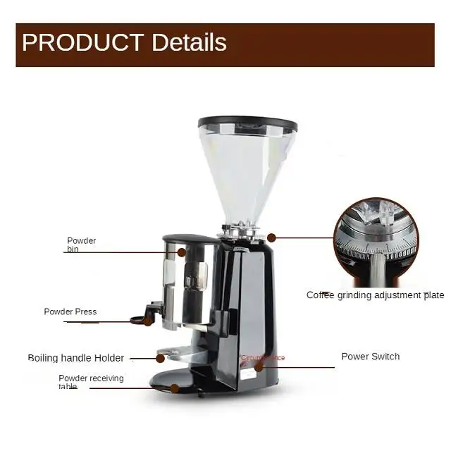  New Design Commercial Automatic Coffee Grinder With Digital Scale By Weight