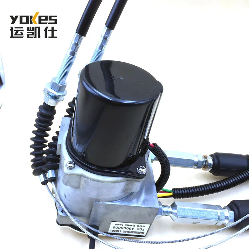 HD820 Accel Actuator Throttle Motor Short Line Excavator Parts 709-45000006 For Kato
