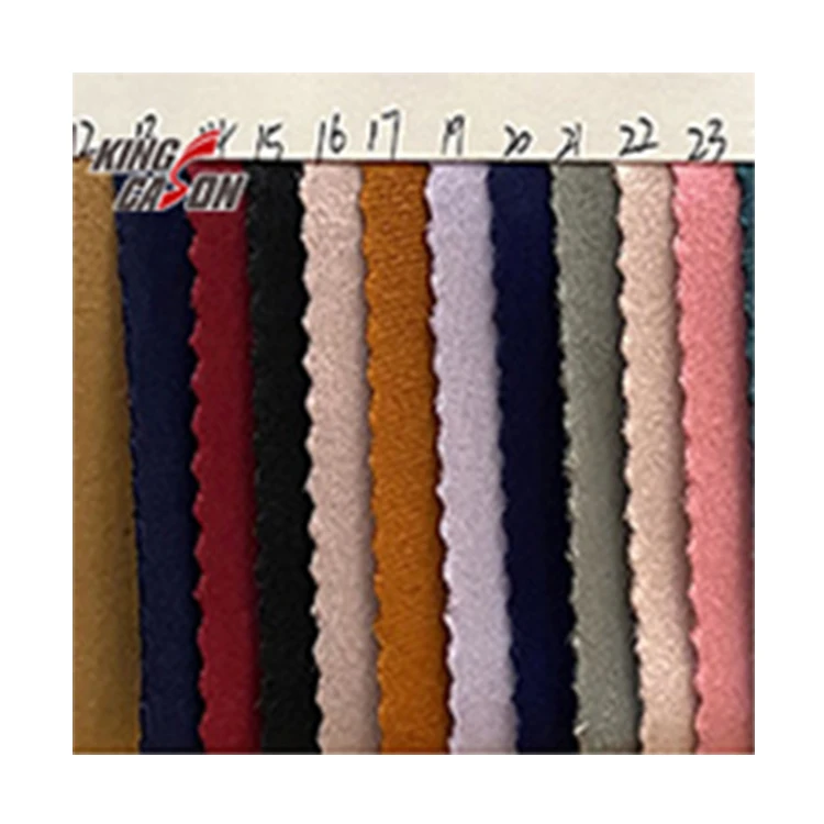 Kingcason французская махровая ткань флисовая Velboa Dot Hacci Dty 75D 144F бархатная спандекс эластичная трикотажная