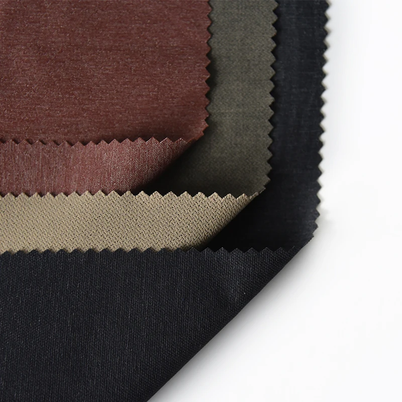 
Full dull plain high elastic spandex fabric for pants 