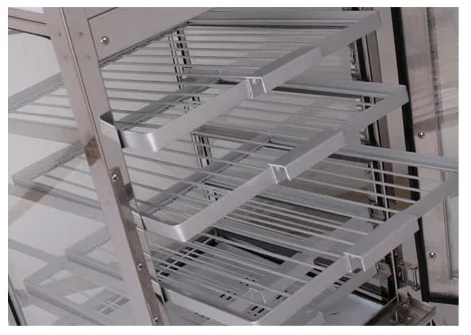 Стекло 6 слоев Электрический булочка хлеб пароход шкаф дисплея замороженных продуктов витрина теплой JC-FW-002