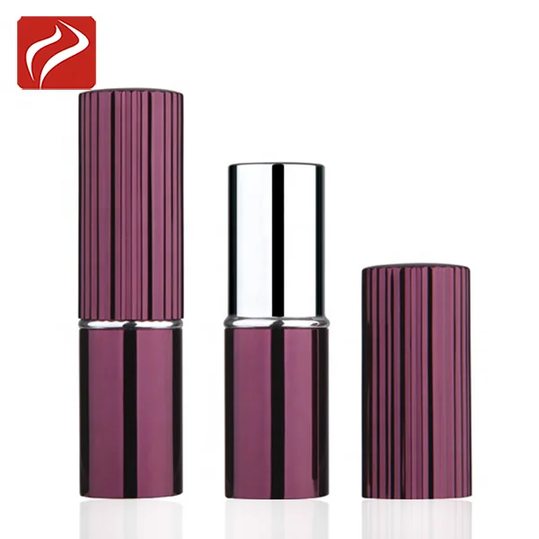 Wholesale empty aluminum lip balm tube lipstick case lipstick container