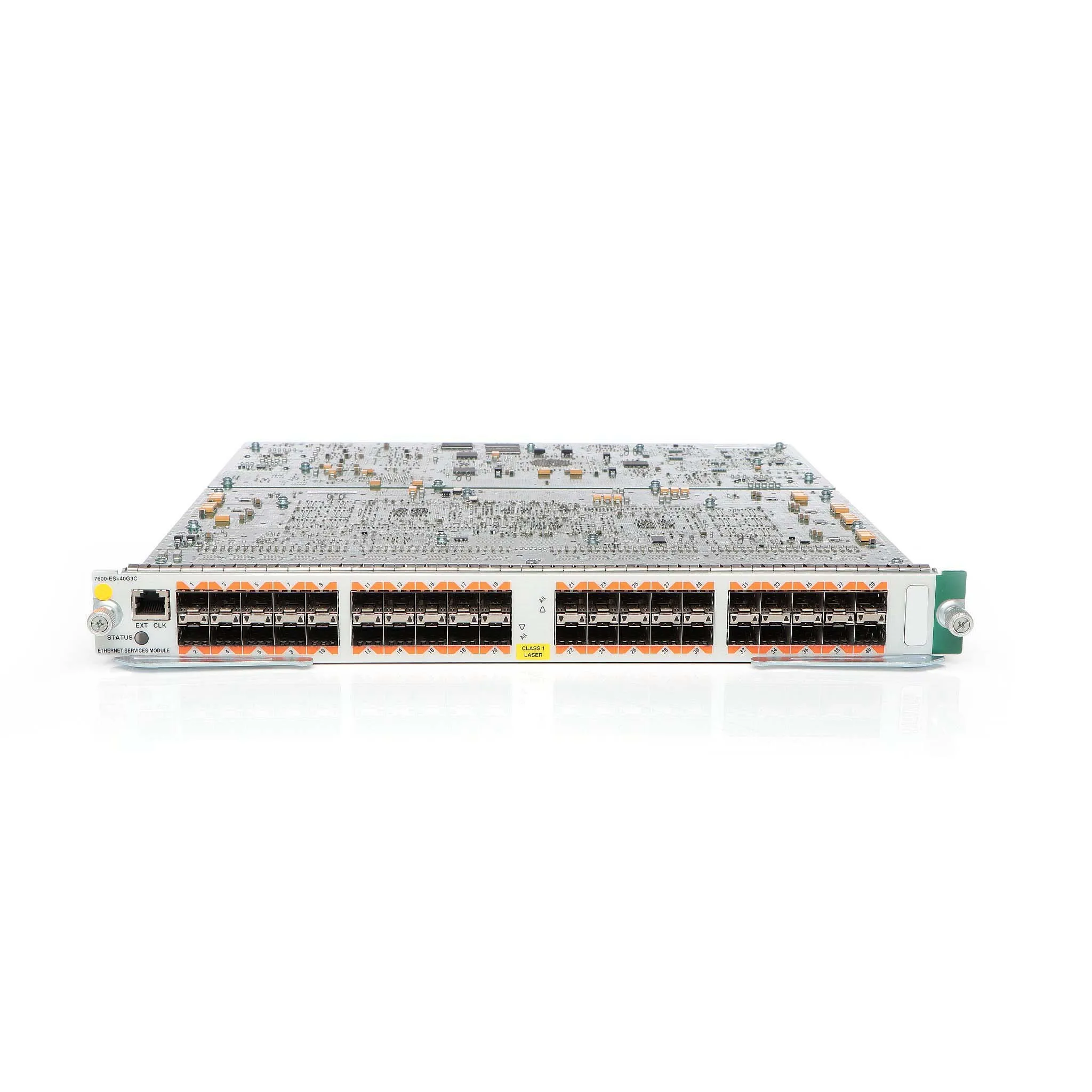 Used Tested 7600-ES+40G3CXL 7600 Ethernet Services Module 7600 ES+ Line Card 40 GE SFP Ports with DFC 3CXL