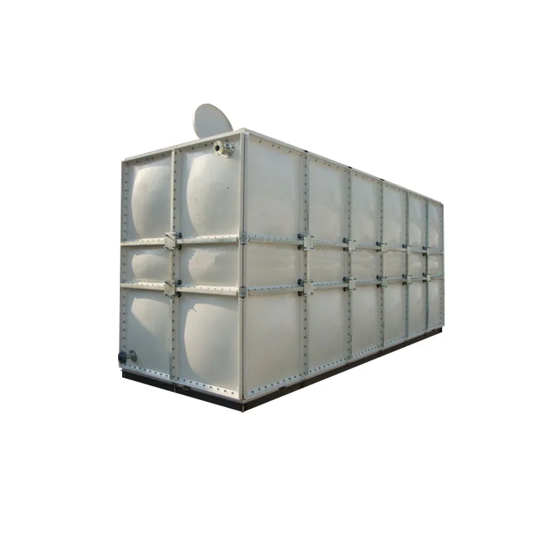 High effective water purification grp tank for water filter and water softening smc panel tanks