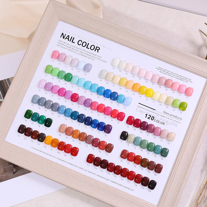 Factory Nail Art 15 Ml Enamels Odorless Hema Free Uv Gel Nail Polish Wholesale Vegan Resin Acrylic Nail Polish Prices 15ML