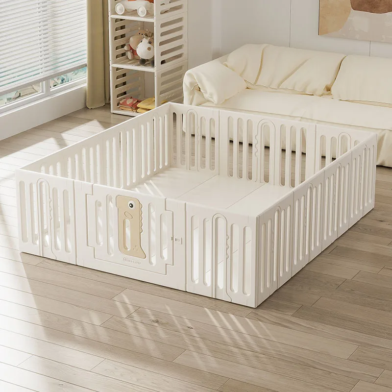 ejiale Colorful Playpens Kids Fence Children Corral Para Bebes  Baby Game Play Cute Dinosaur Fences For Babies And Toddlers