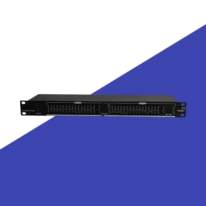 EQ215 дистанционным двойным 31 графический эквалайзер